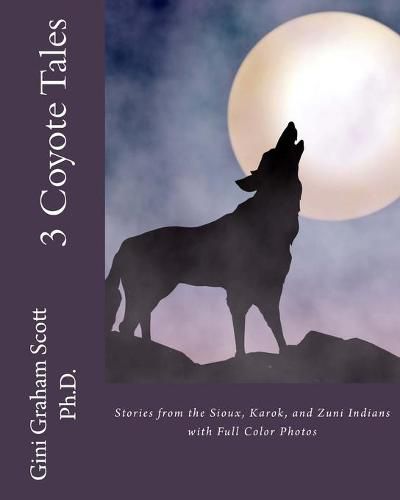 Cover image for 3 Coyote Tales: Stories from the Sioux, Karok, and Zuni Indians with Full Color Photos