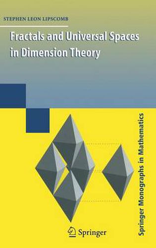 Cover image for Fractals and Universal Spaces in Dimension Theory