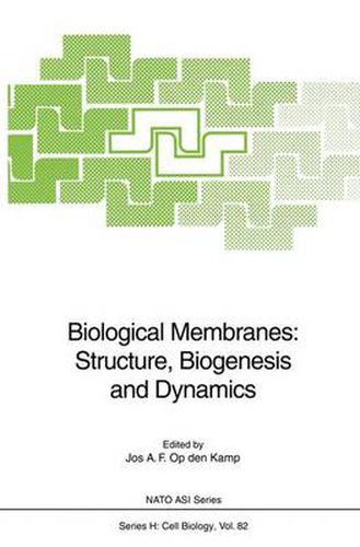 Cover image for Biological Membranes: Structure, Biogenesis and Dynamics