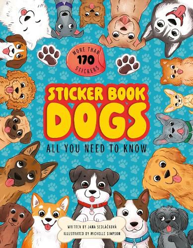 Cover image for Sticker Book: Dogs