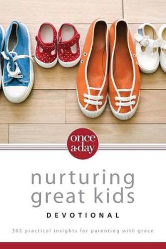 Cover image for NIV, Once-A-Day Nurturing Great Kids Devotional, Paperback: 365 Practical Insights for Parenting with Grace