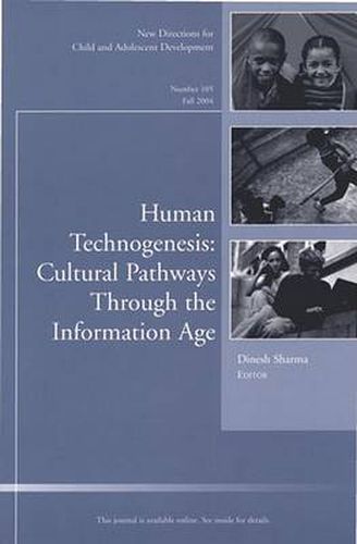 Cover image for Human Technogenesis: Cultural Pathways Through the Information Age