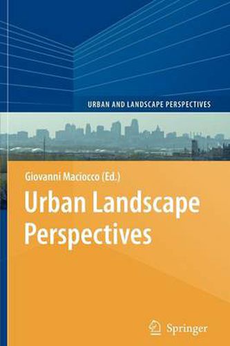 Cover image for Urban Landscape Perspectives