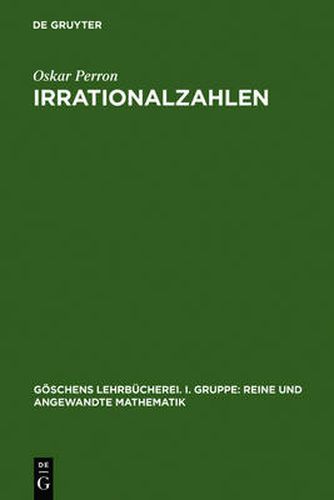 Cover image for Irrationalzahlen