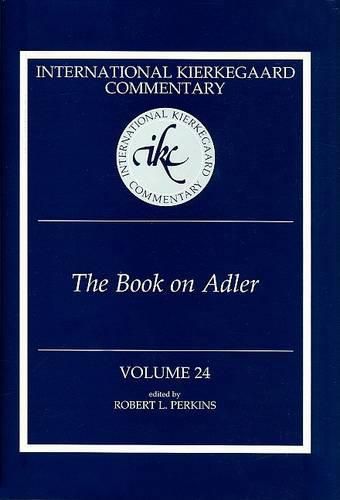 Cover image for Ikc 24 Book On Adler, The:  Volume 24 The Book On Adler (H770/Mrc)