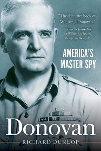 Cover image for Donovan: America's Master Spy