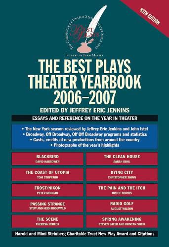 Cover image for The Best Plays Theater Yearbook 2006-2007