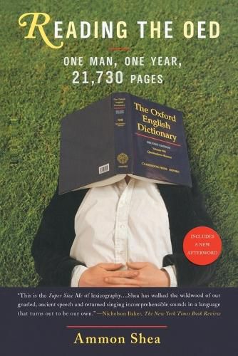Cover image for Reading the OED: One Man, One Year, 21,730 Pages