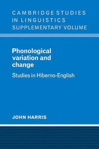 Cover image for Phonological Variation and Change: Studies in Hiberno-English