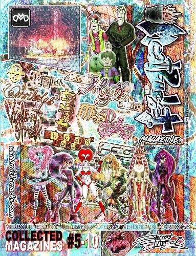 Cover image for Meatbucket Collected Magazines #5-10