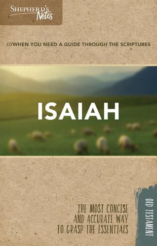 Cover image for Shepherd's Notes: Isaiah