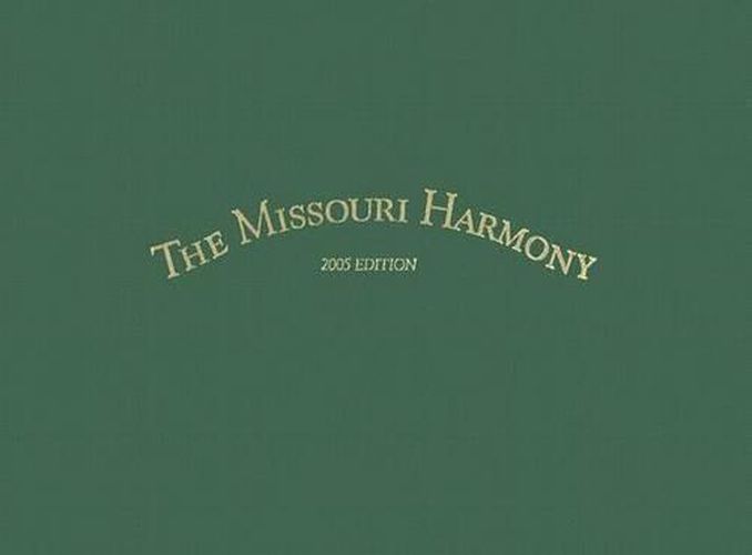 Cover image for The Missouri Harmony Songbook