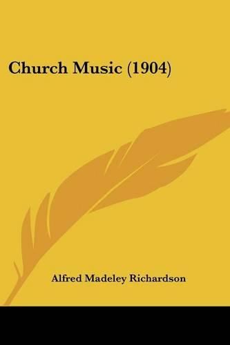Cover image for Church Music (1904)