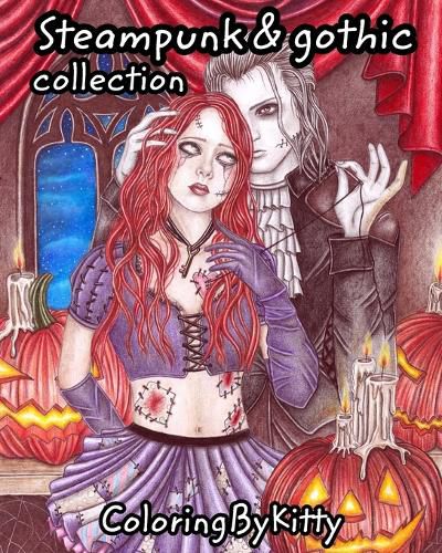 Cover image for ColoringByKitty: Steampunk and gothic colection