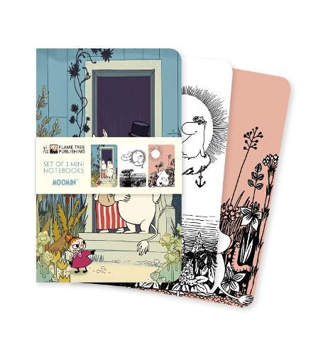 Cover image for Moomin Set of 3 Mini Notebooks