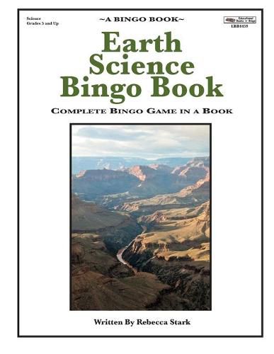 Cover image for Earth Science Bingo Book: Complete Bingo Game In A Book