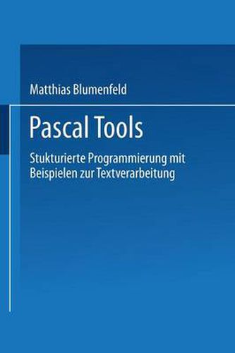 Cover image for Pascal Tools