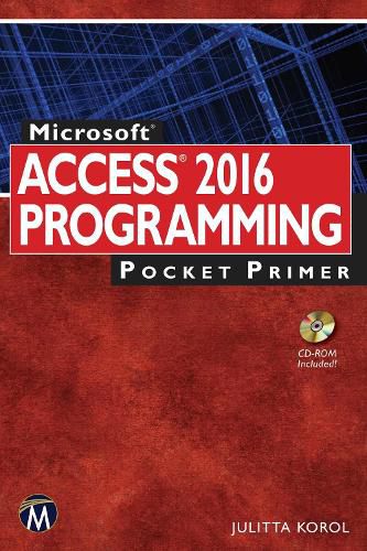 Cover image for Microsoft Access 2016 Programming Pocket Primer