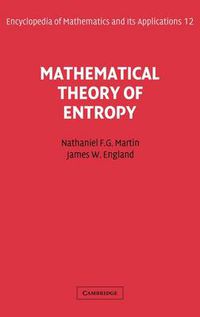 Cover image for Mathematical Theory of Entropy