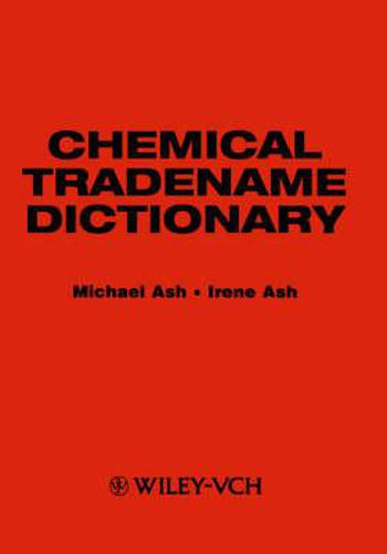 Cover image for Chemical Tradename Dictionary