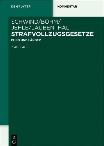 Cover image for Strafvollzugsgesetze: Bund Und Lander