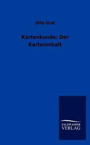 Cover image for Kartenkunde: Der Karteninhalt