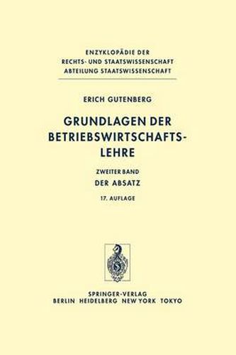 Cover image for Grundlagen der Betriebswirtschaftslehre