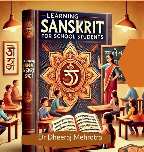 Cover image for Learning Sanskrit For School Students