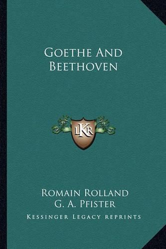 Goethe and Beethoven