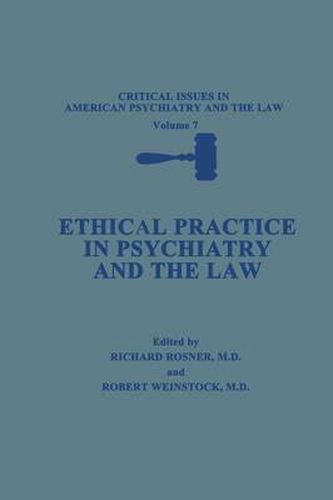 Cover image for Ethical Practice in Psychiatry and the Law