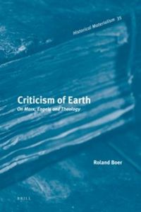 Cover image for Criticism of Earth: On Marx, Engels and Theology, IV