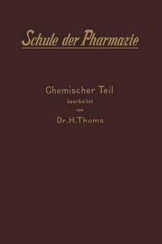 Cover image for II. Chemischer Teil