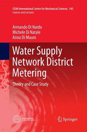 Cover image for Water Supply Network District Metering: Theory and Case Study