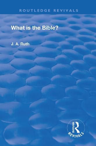 Cover image for What is the Bible?