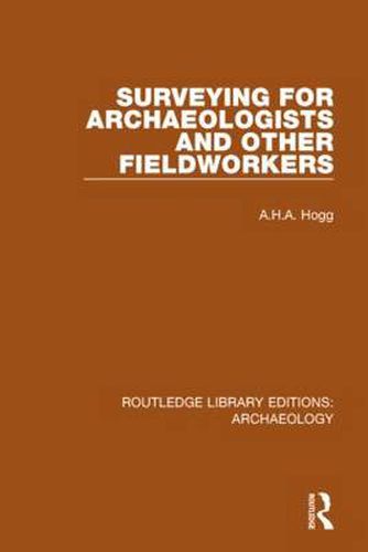 Cover image for Surveying for Archaeologists and Other Fieldworkers
