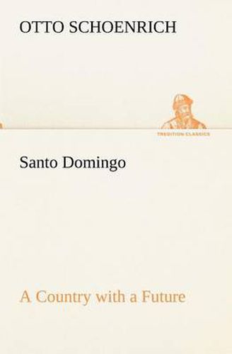 Cover image for Santo Domingo A Country with a Future
