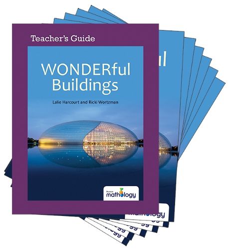 Cover image for Mathology Little Books - Geometry: WONDERful Buildings (6 Pack with Teacher's Guide)