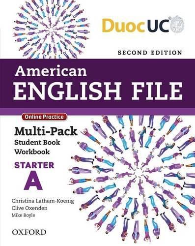 Cover image for American English File 2e Starter Multi-pack A