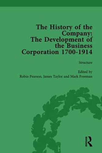 Cover image for The History of the Company, Part II vol 6: Development of the Business Corporation, 1700-1914