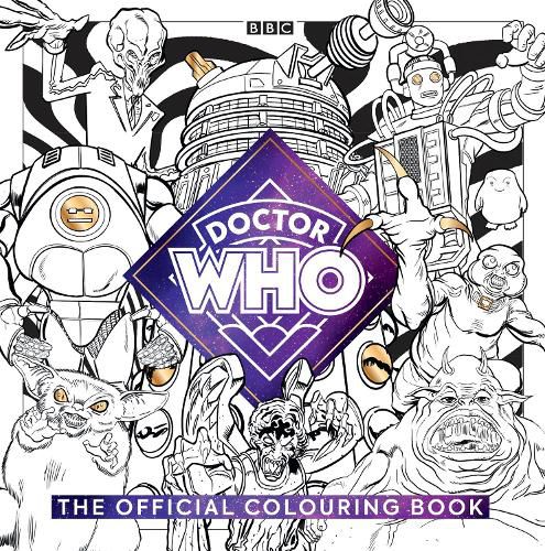 Cover image for The Official Doctor Who Colouring Book