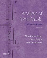 Cover image for Analysis of Tonal Music