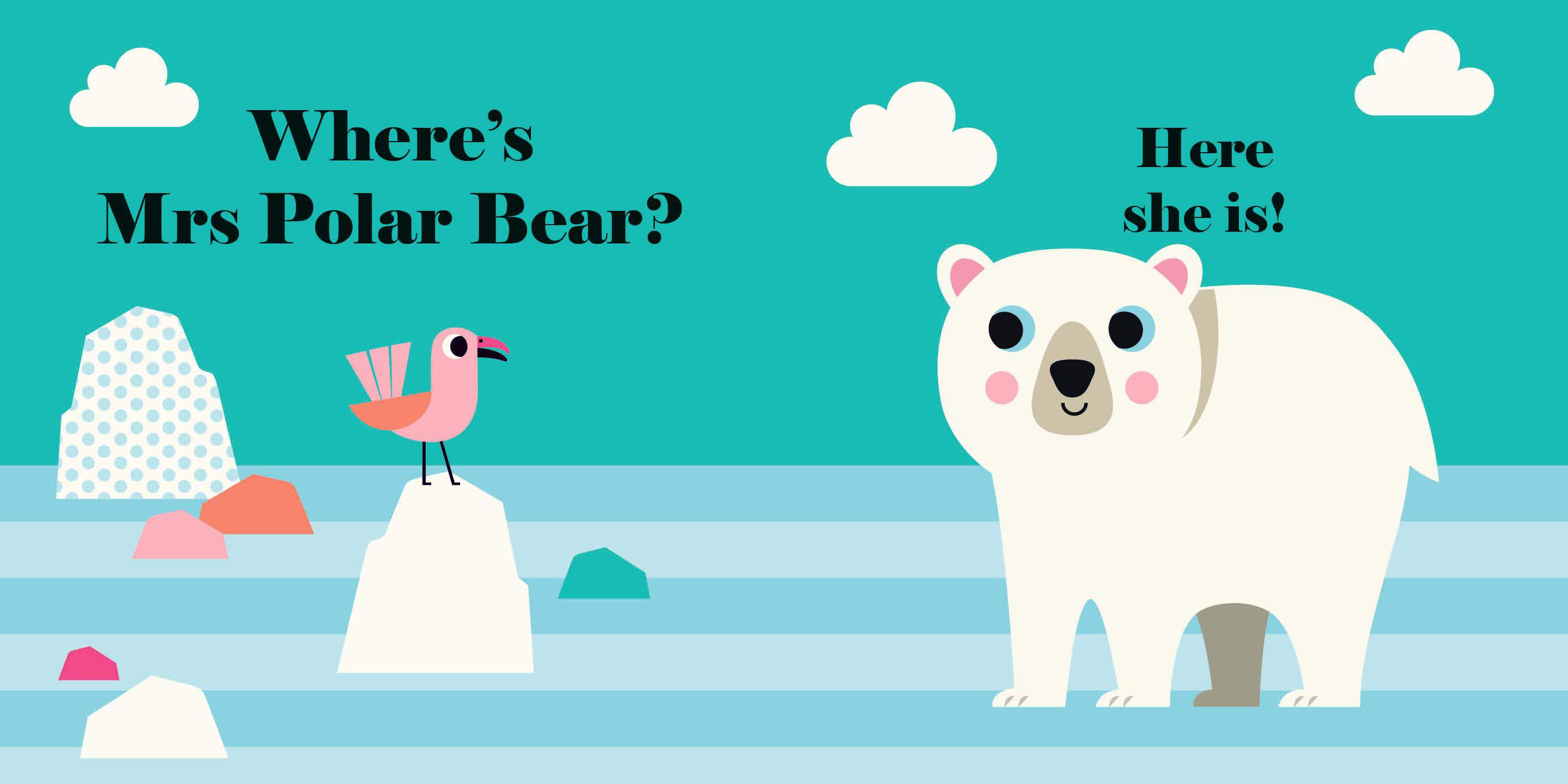 Where’s Santa Claus? Felt flap buggy book