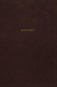 Cover image for NKJV, Thinline Bible, Leathersoft, Brown, Thumb Indexed, Red Letter, Comfort Print: Holy Bible, New King James Version