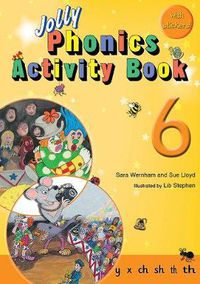 Cover image for Jolly Phonics Activity Book 6: In Precursive Letters (British English edition)