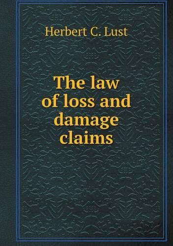 Cover image for The law of loss and damage claims