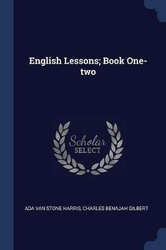 Cover image for English Lessons; Book One-Two