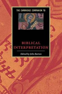 Cover image for The Cambridge Companion to Biblical Interpretation