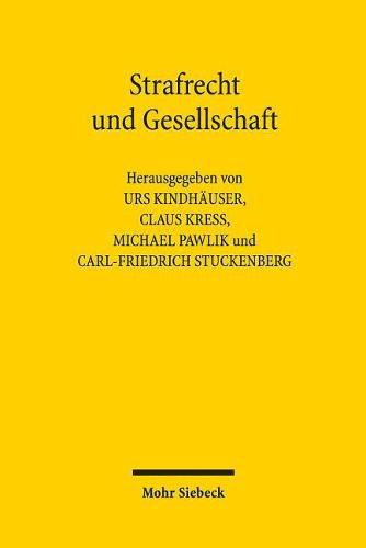 Cover image for Strafrecht und Gesellschaft: Ein kritischer Kommentar zum Werk von Gunther Jakobs