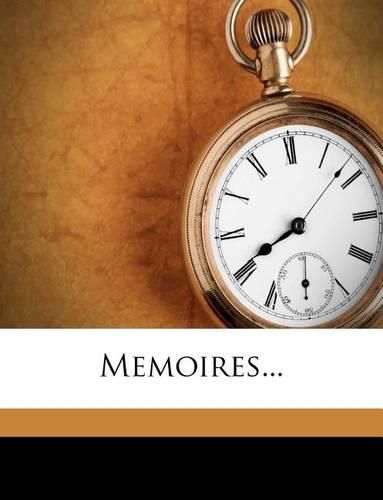 Cover image for Memoires...