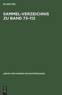 Cover image for Sammel-Verzeichnis Zu Band 73-112